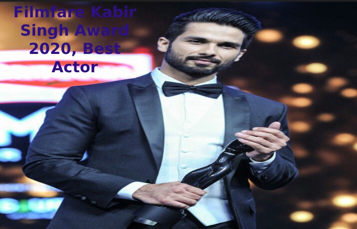 Filmfare Kabir Singh Award 2020, Best Actor