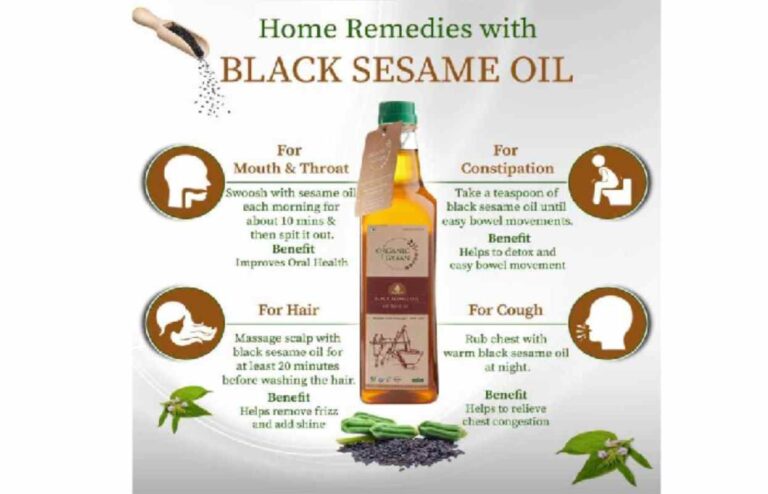 Sesame oil for cough