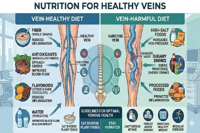 nutrition for healthy veins