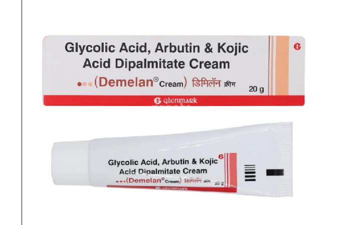 Demelan Cream with Glycolic Acid, Arbutin & Kojic Acid
