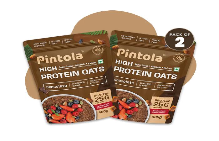 High Protein Dark Chocolate Oats