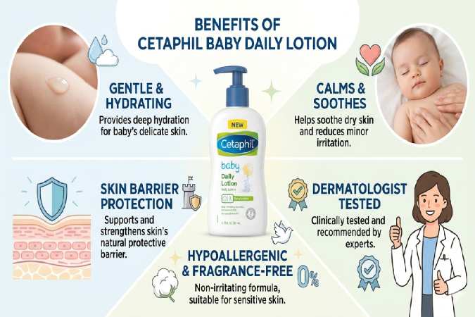 Benefits of Cetaphil Baby Daily Lotion