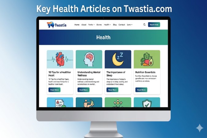 Key Health Articles on Twastia.com