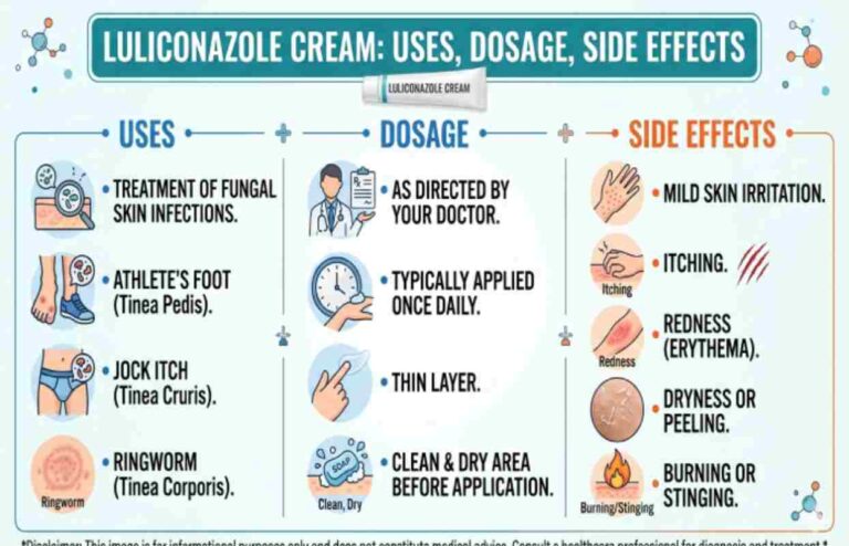 Luliconazole Cream_ Uses, Dosage, Side Effects