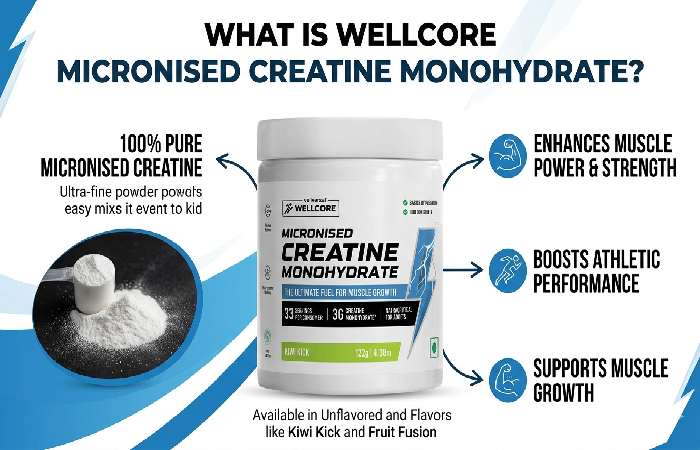 what is wellcore micronised creatine monohydrate