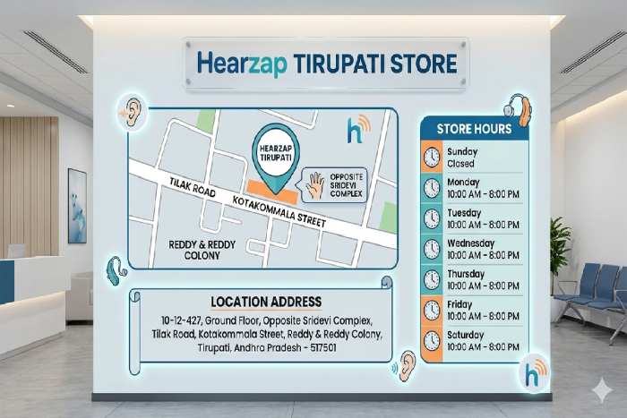 Hearzap Tirupati store