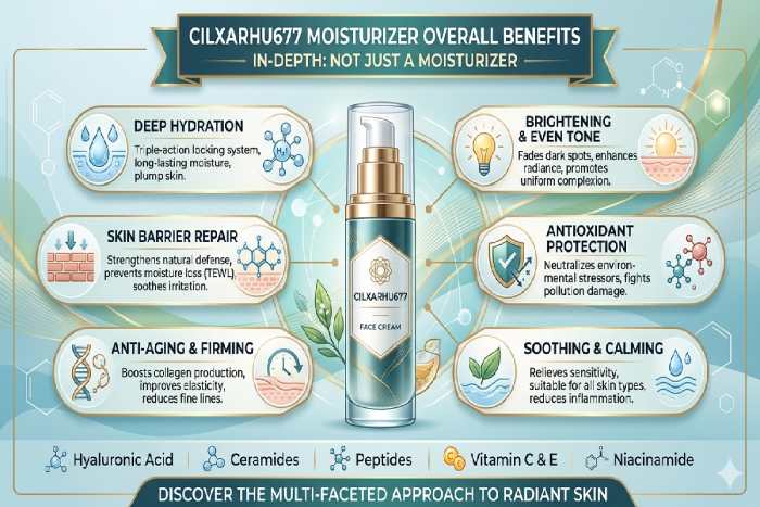 Overall benefits in-depth: Not just a moisturizer