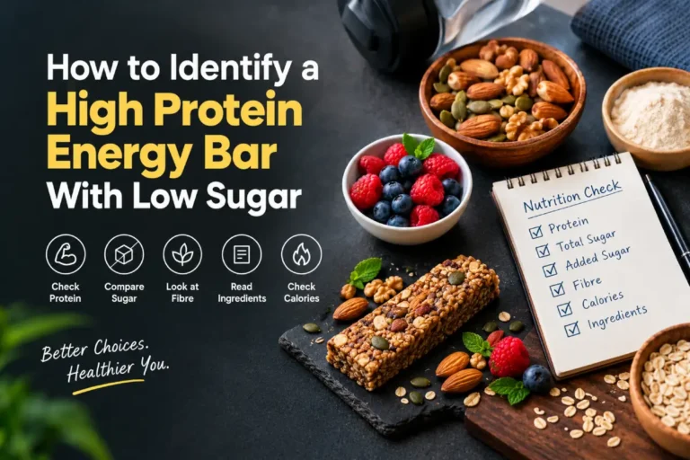 A high-protein energy bar